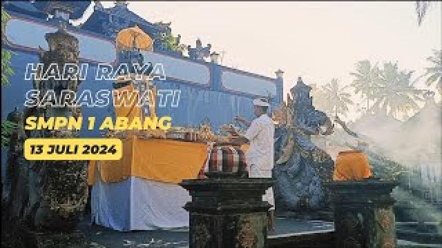 <center>Sembahyang Bersama Hari Raya Saraswati</center> video